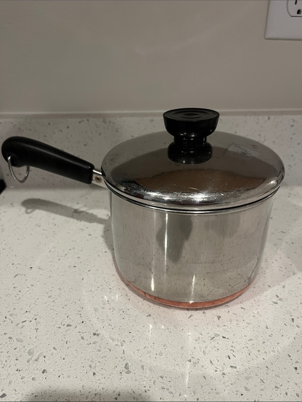 Revere 1.5 qt pot with lid